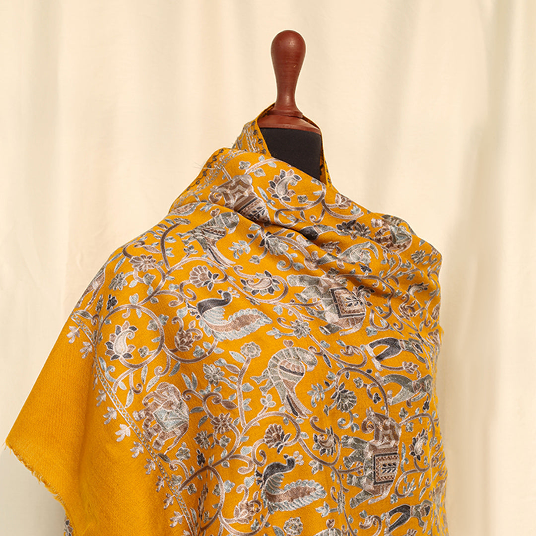 Nanni Exotic Widlife Pashmina Shawl