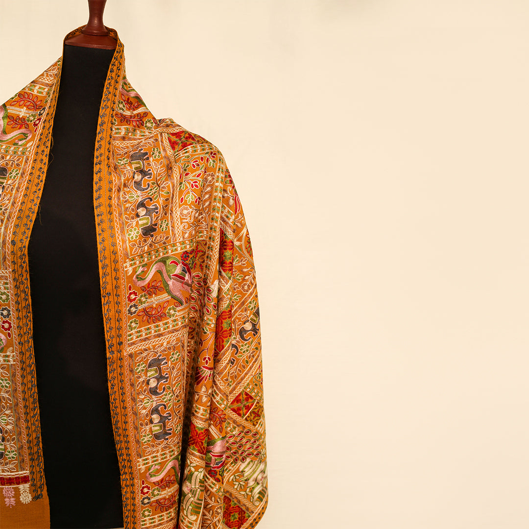 Nanni Mughal Tapestry Elegance Shawl