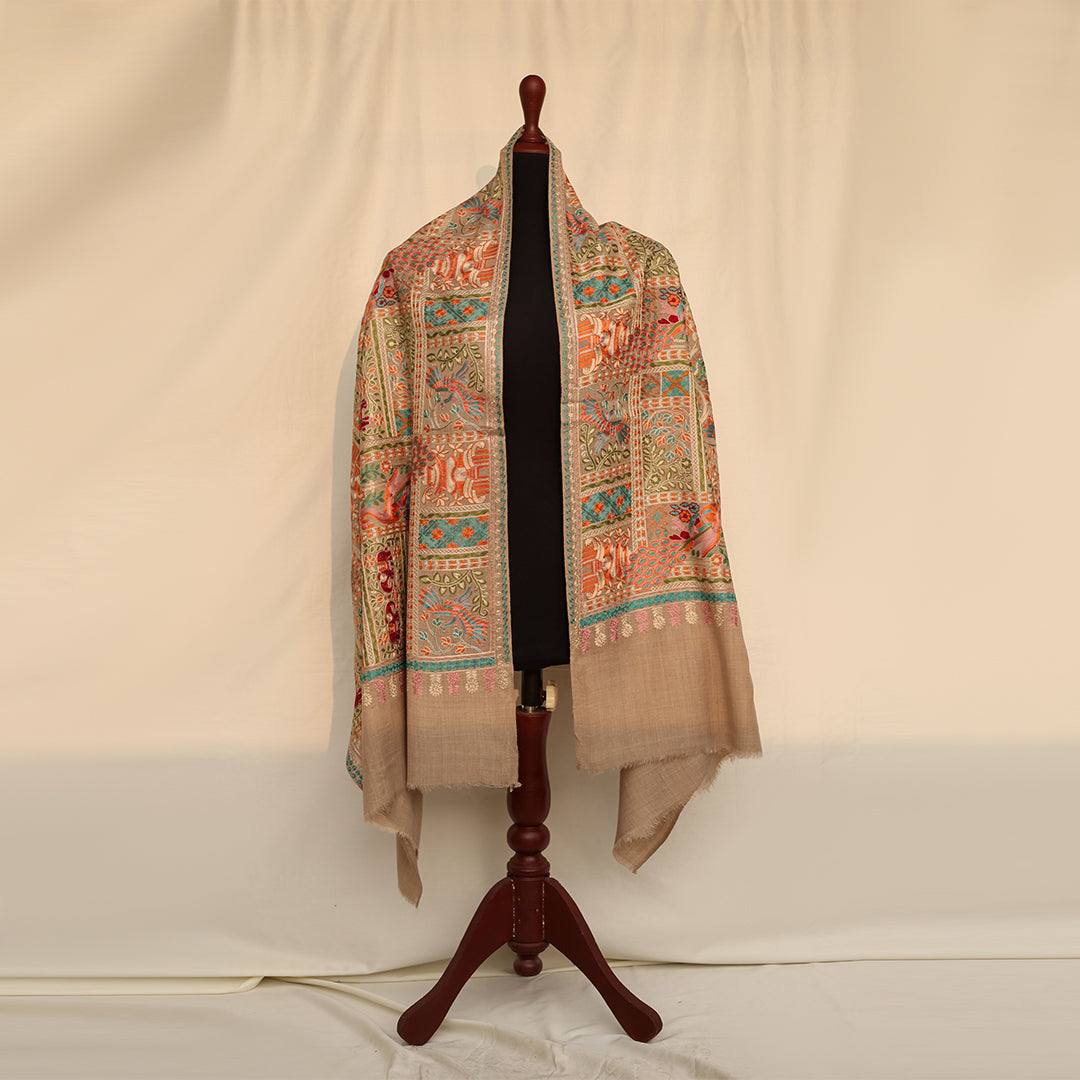 Nanni Mughal Tapestry Elegance Shawl