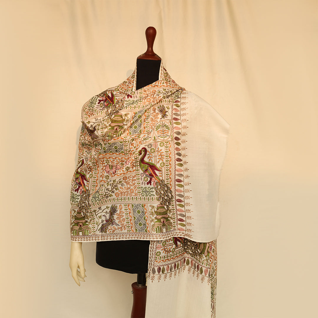 Nanni Mughal Tapestry Elegance Shawl