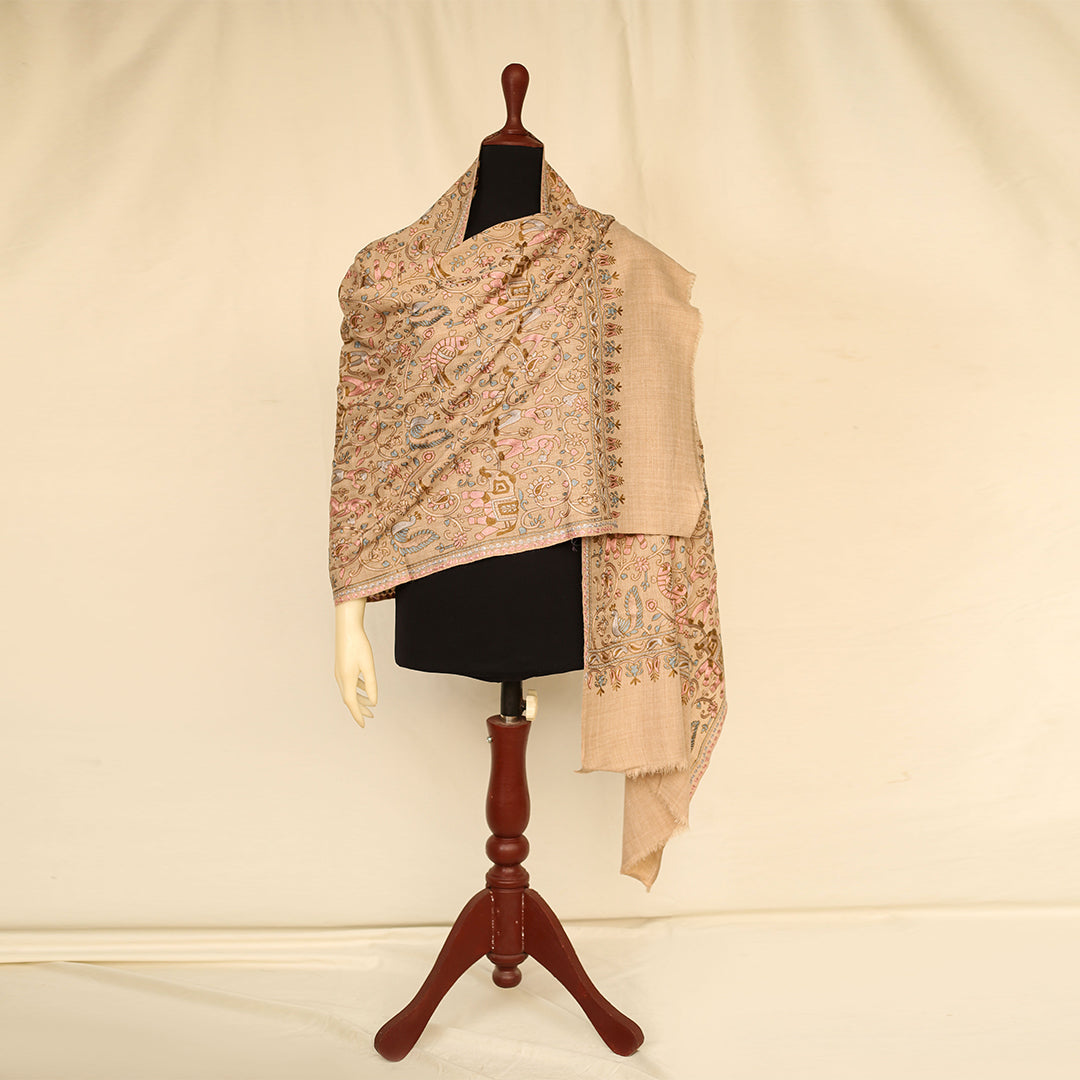 Nanni Exotic Widlife Pashmina Shawl